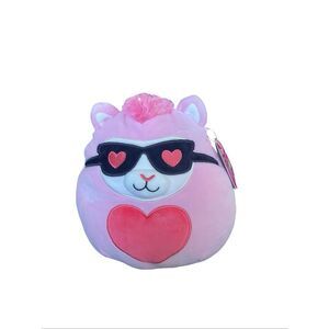 New Kellytoy Squishmallows Pink Kip the Llama Plush Toy Stuffed Animal 10"